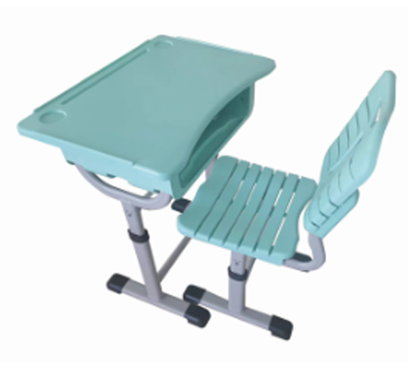 注塑手搖升降課桌椅